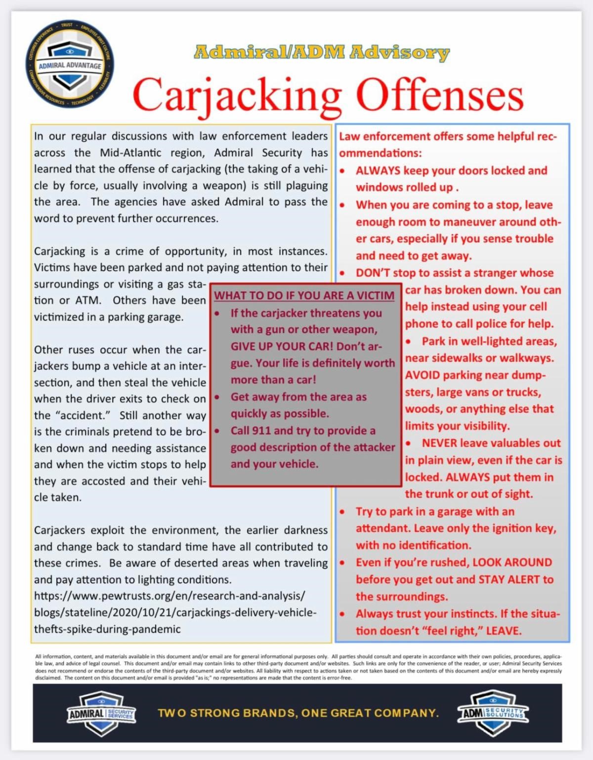 Carjacking Offenses